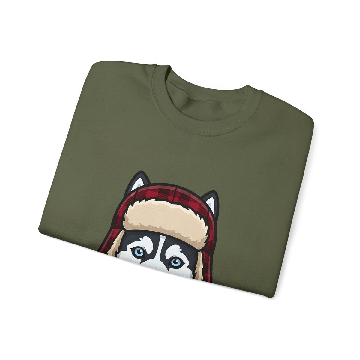 Husky Pup Sweatshirt Dog Companion Gift Women Illustration Sweatshirt Siberian Husky Sweatshirt Dog Fan Husky Graphic Sweatshirt Manga Winter Cap Sweatshirt