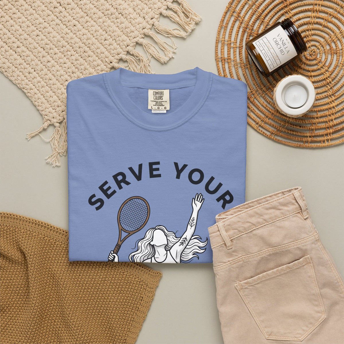 Tennis Competitor T-Shirt Sports Exercise Gift Women Cartoon T-Shirt Tennis Player T-Shirt Athlete Fan Tennis Star T-Shirt Fitness Graphic Flat