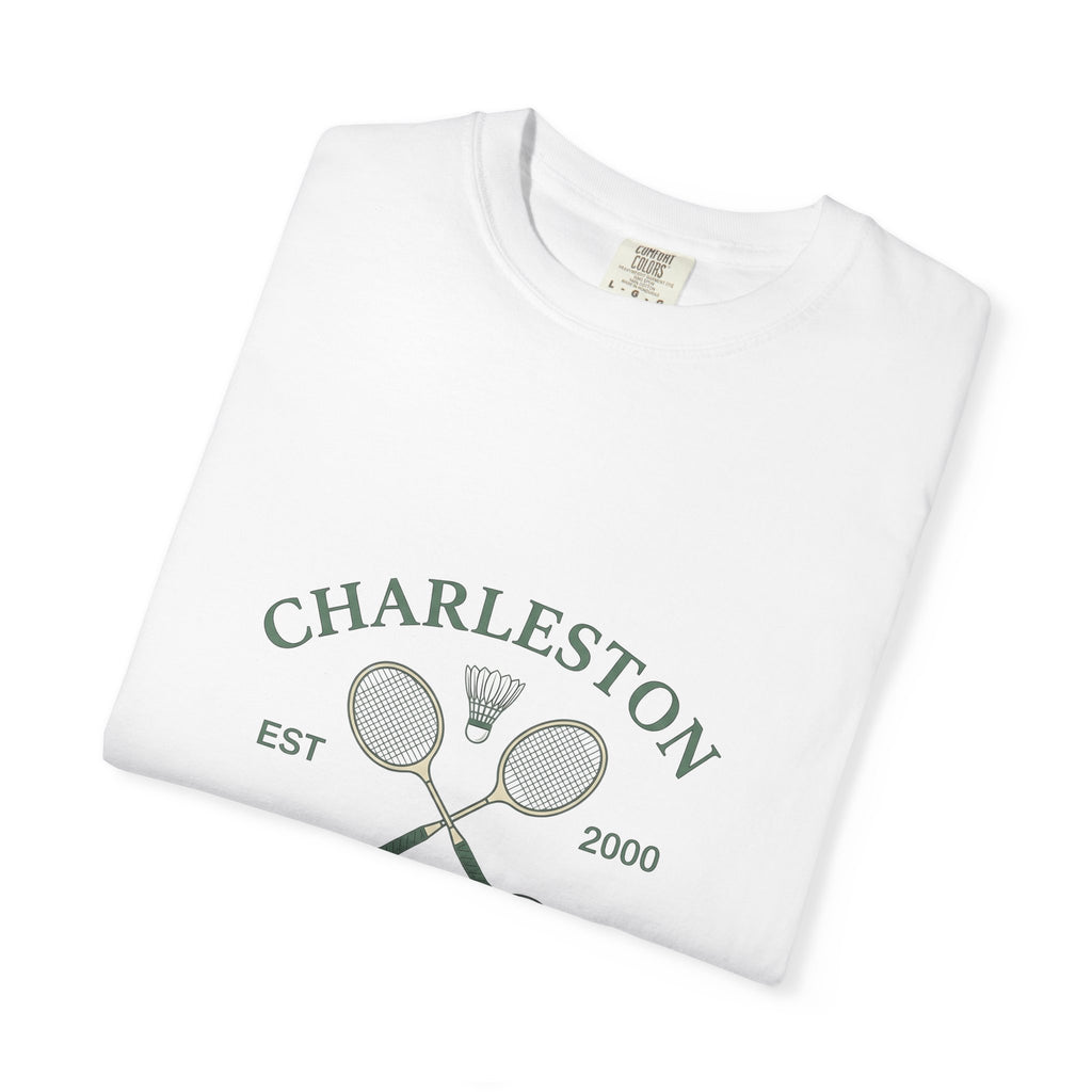 Badminton Racquets Badminton Group Gift Sketch Rackets Badminton Enthusiast Drawing Team Basic Birdie T-Shirt