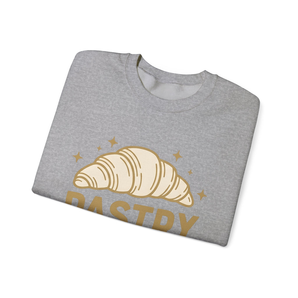 Croissant Sweatshirt Desserts Confections Gift Women Line Art Sweatshirt Pastry Sweatshirt Sweets Fan Minimalist Sweatshirt Treat Graphic Classic Glimmers