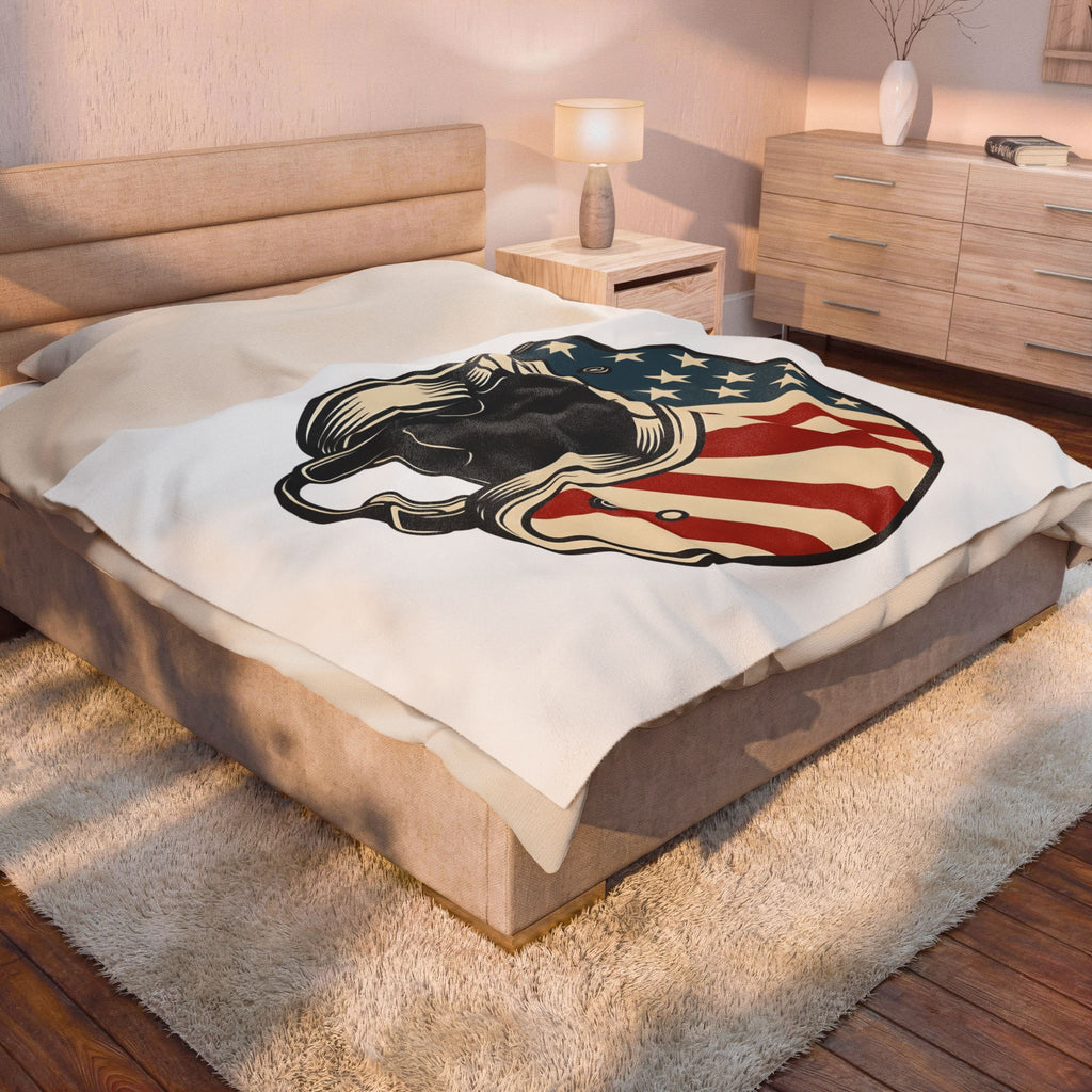 Us Flag Helmet Blanket 4th Of July Liberty Gift Women Retro Blanket Helmet Blanket Patriot Fan Vintage Blanket Retro Graphic Blanket Vintage Star