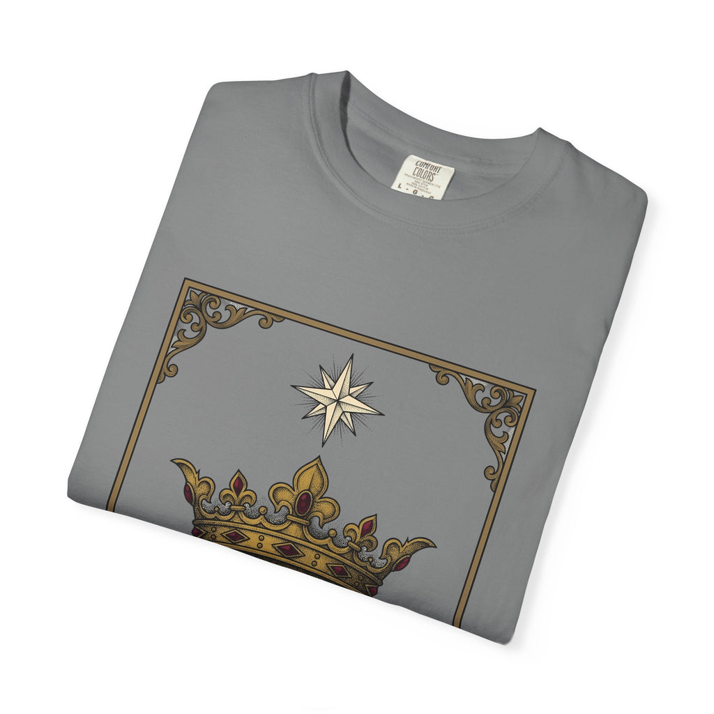 Royal Crown T-Shirt Moms Empire Gift Women Sketch T-Shirt Tiara T-Shirt Motherhood Fan Drawing Design Detailed Twinkle T-Shirt