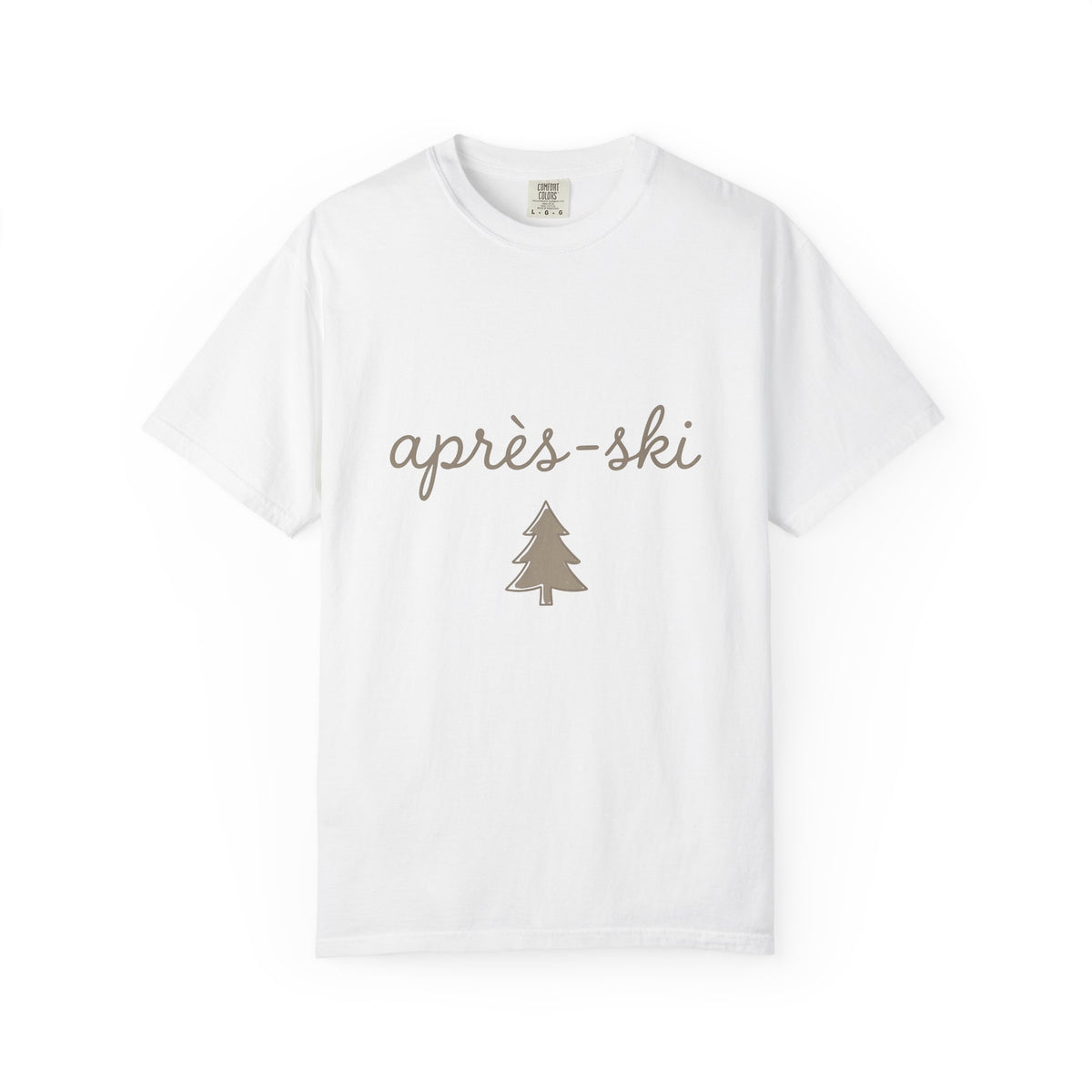 Pine Tree Holiday Freeze Gift Basic Evergreen Christmas Fan Simple Frost Trendy T-Shirt