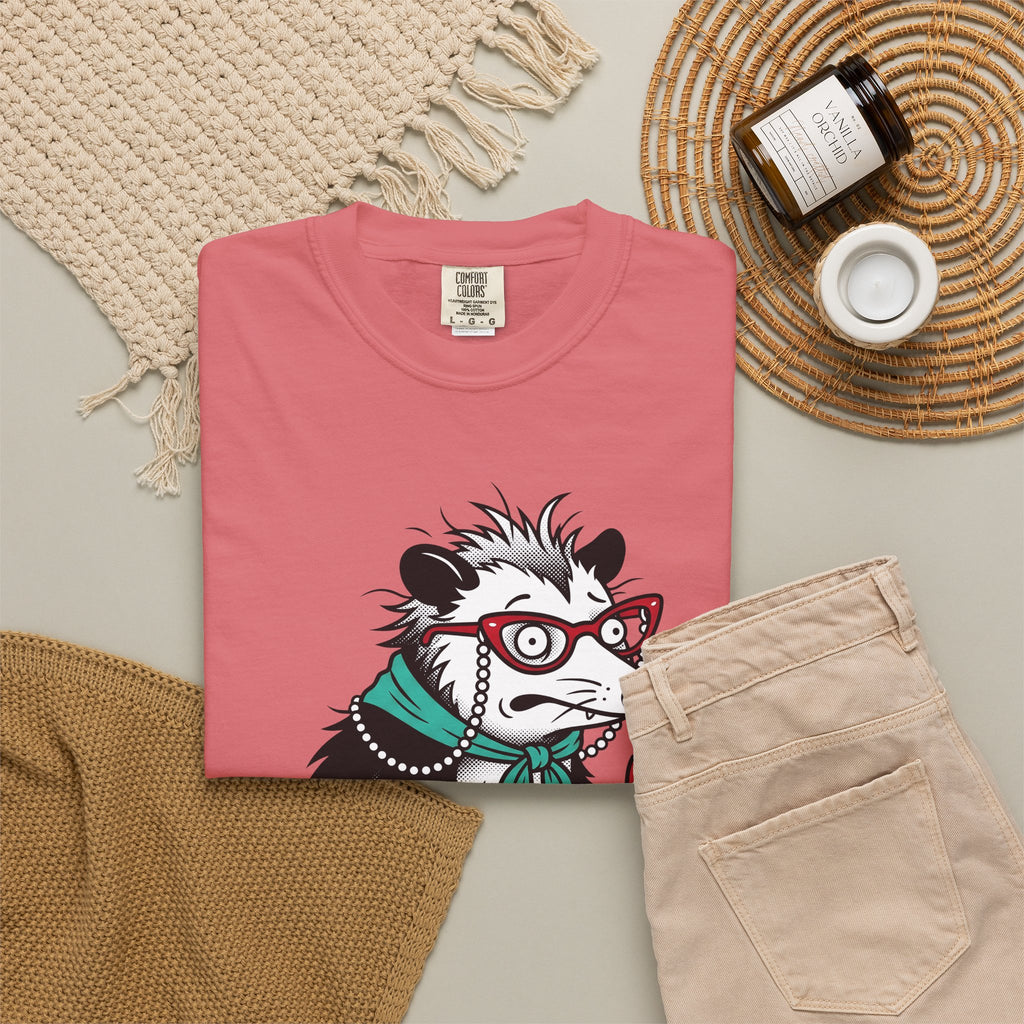 Opossum Possum Wildlife Gift Comic Possum Opossum Fan Opossum Wildlife T-Shirt