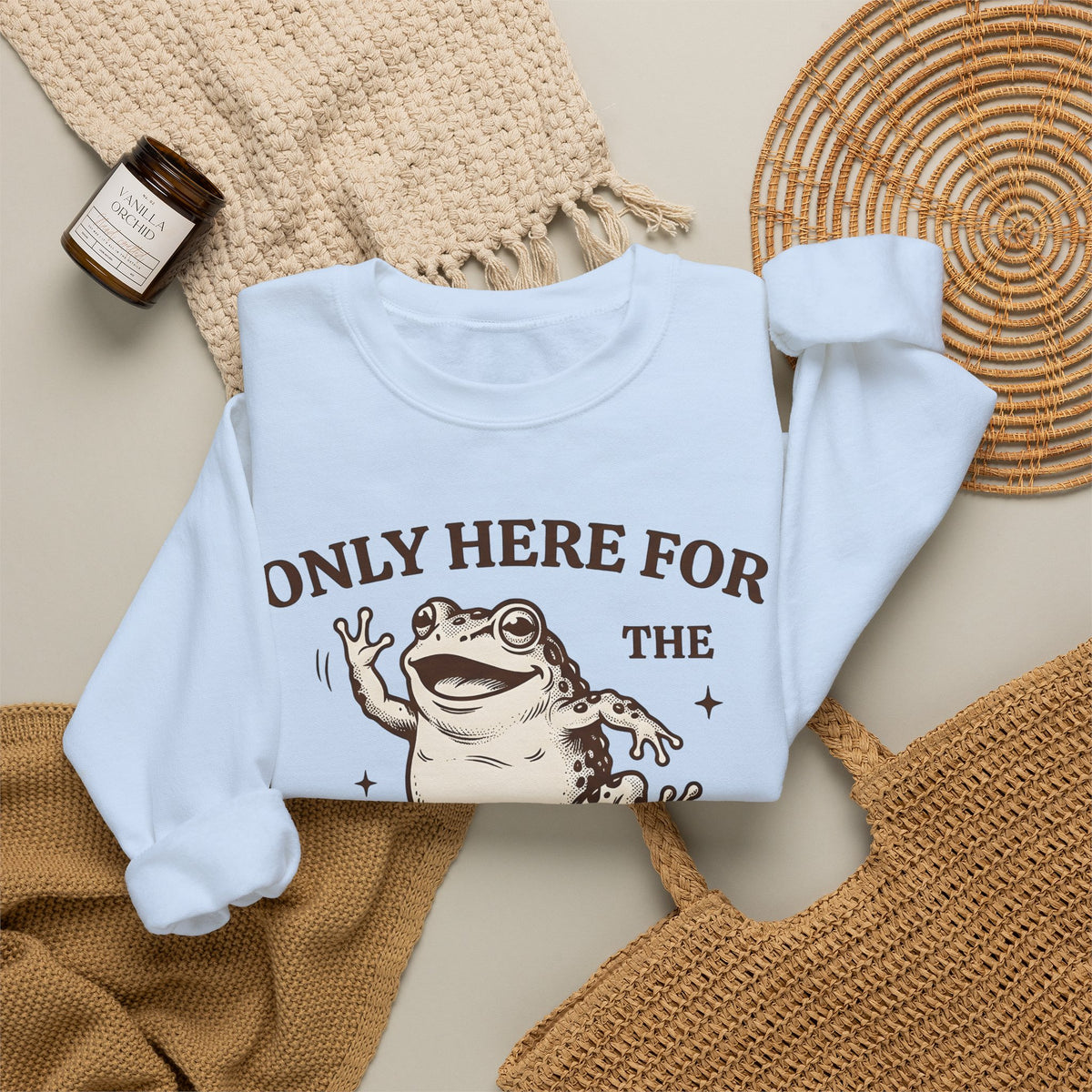 Jumping Frog Frog Nature Gift Old School Toad T Sh Sweatshirt