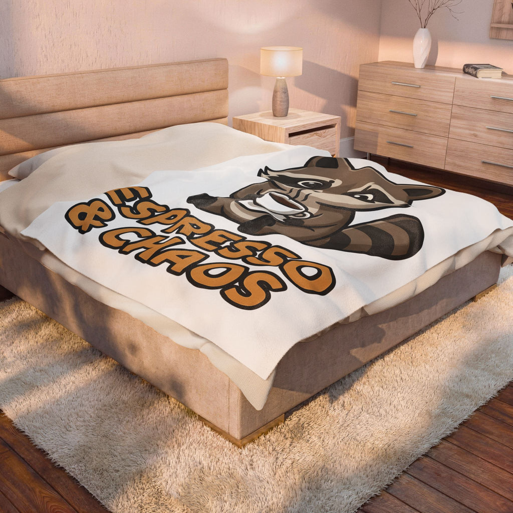 Raccoon Drink Cup Blanket Coffee Fauna Gift Women Delightful Blanket Blanket Blanket Coffee Fan Wildlife Graphic Blanket Toon Beast Blanket
