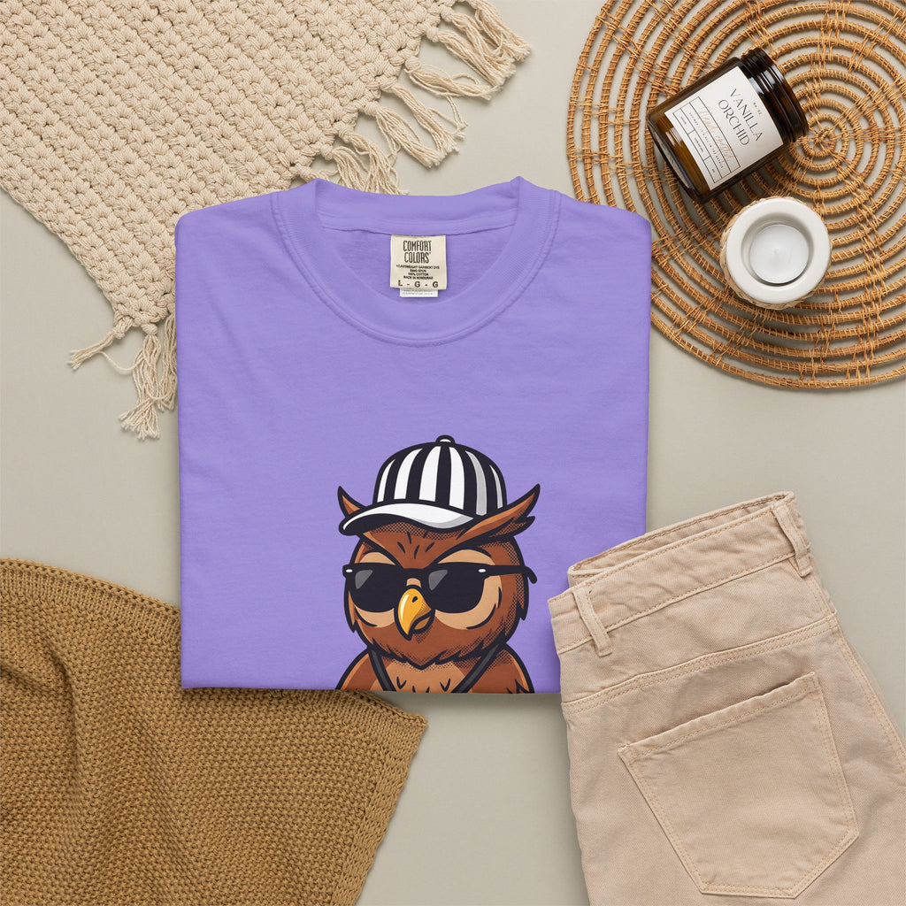 Owl Umpire Sports Activities Workout Gift Owl Athlete Enthusiast Fitness T-Shirt
