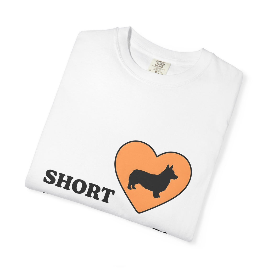 Corgi Dog T-Shirt Dog Humor Gift Women Bold Graphic T-Shirt Pembroke Welsh Corgi T-Shirt Dog Fan Corgi Graphic Humor Illustration Funny Retro