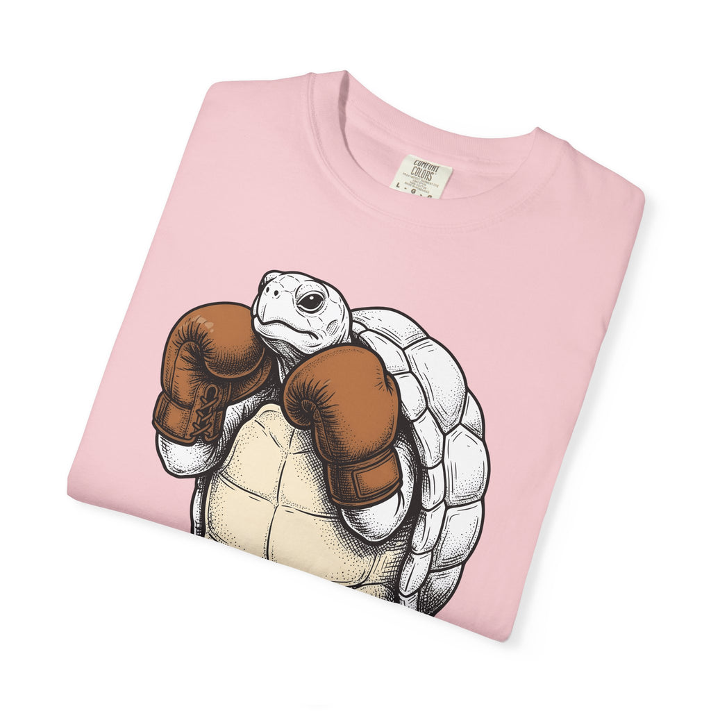 Turtle Punch Gloves T-Shirt Sports Workout Gift Women Line Art T-Shirt Boxing Gloves T-Shirt Athlete Enthusiast Illustration T-Shirt Fitness