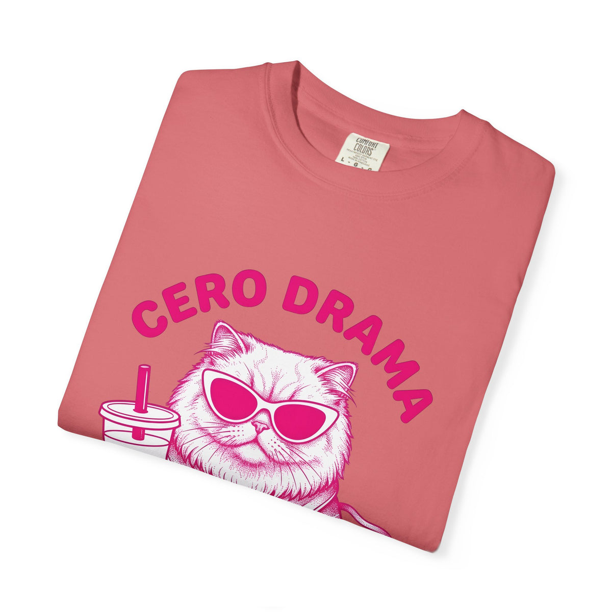 Cat Eyewear T-Shirt Funny Critter Gift Women Line Art T-Shirt Glasses T-Shirt Humor Fan Cartoon T-Shirt Animal Graphic Illustration Bubble Tea