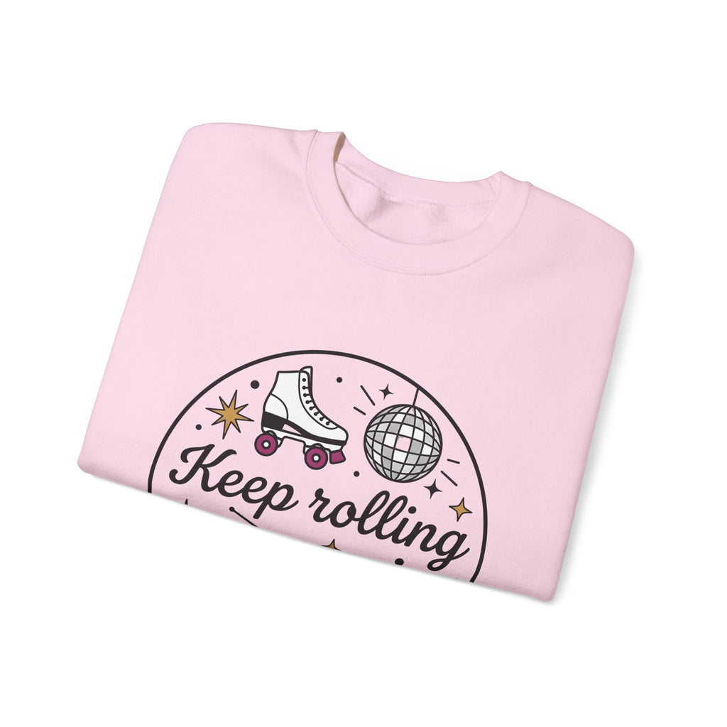 Roller Skate Sweatshirt Roller Skating Sound Gift Women Hand Drawn Sweatshirt Skateboard Sweatshirt Roller Derby Enthusiast Illustrated Sweatshirt Audio