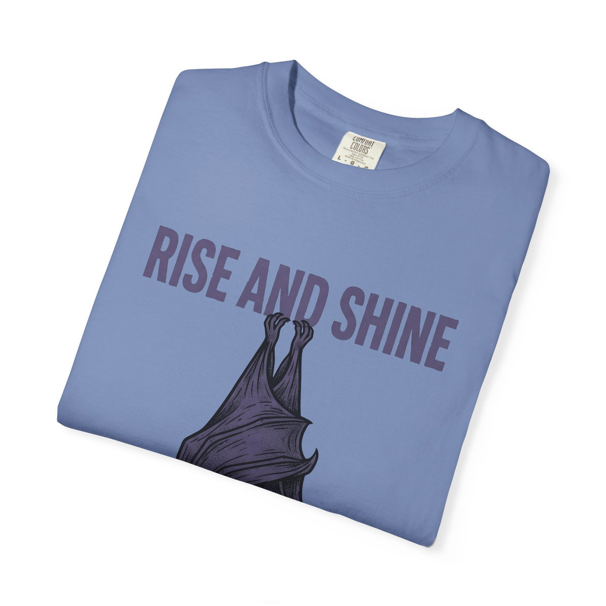 Bat T-Shirt Funny Gothic Gift Women Hand Drawn T-Shirt Flying Fox T-Shirt Comedy Fan Illustrated T-Shirt Dark Graphic Vintage Humor T-Shirt