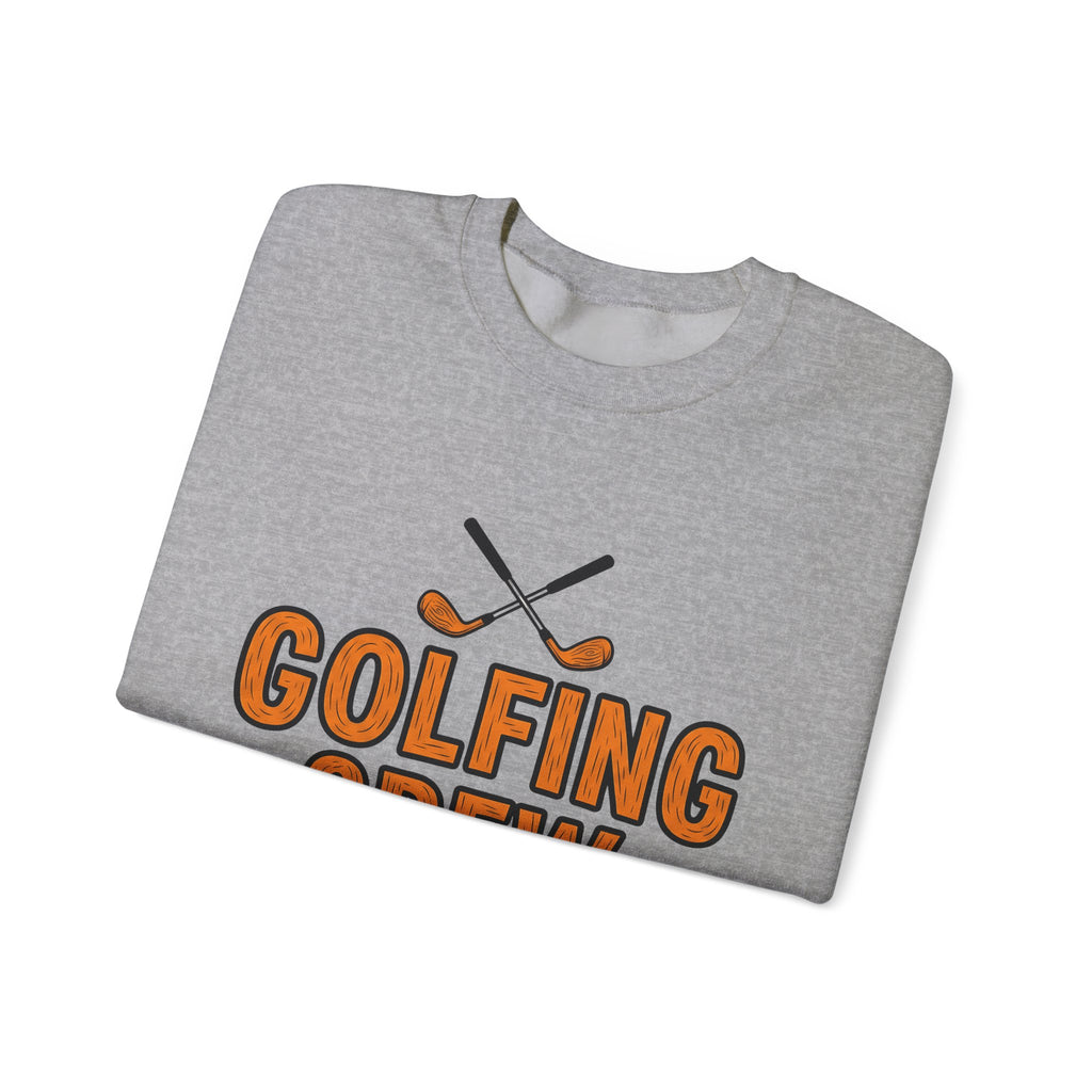 Golf Stick Sweatshirt Golf Squad Gift Women Graphic Sweatshirt Golf Club Sweatshirt Golfer Fan Illustrated Sweatshirt Team Graphic Hand Drawn Golf Orb Sweatshirt