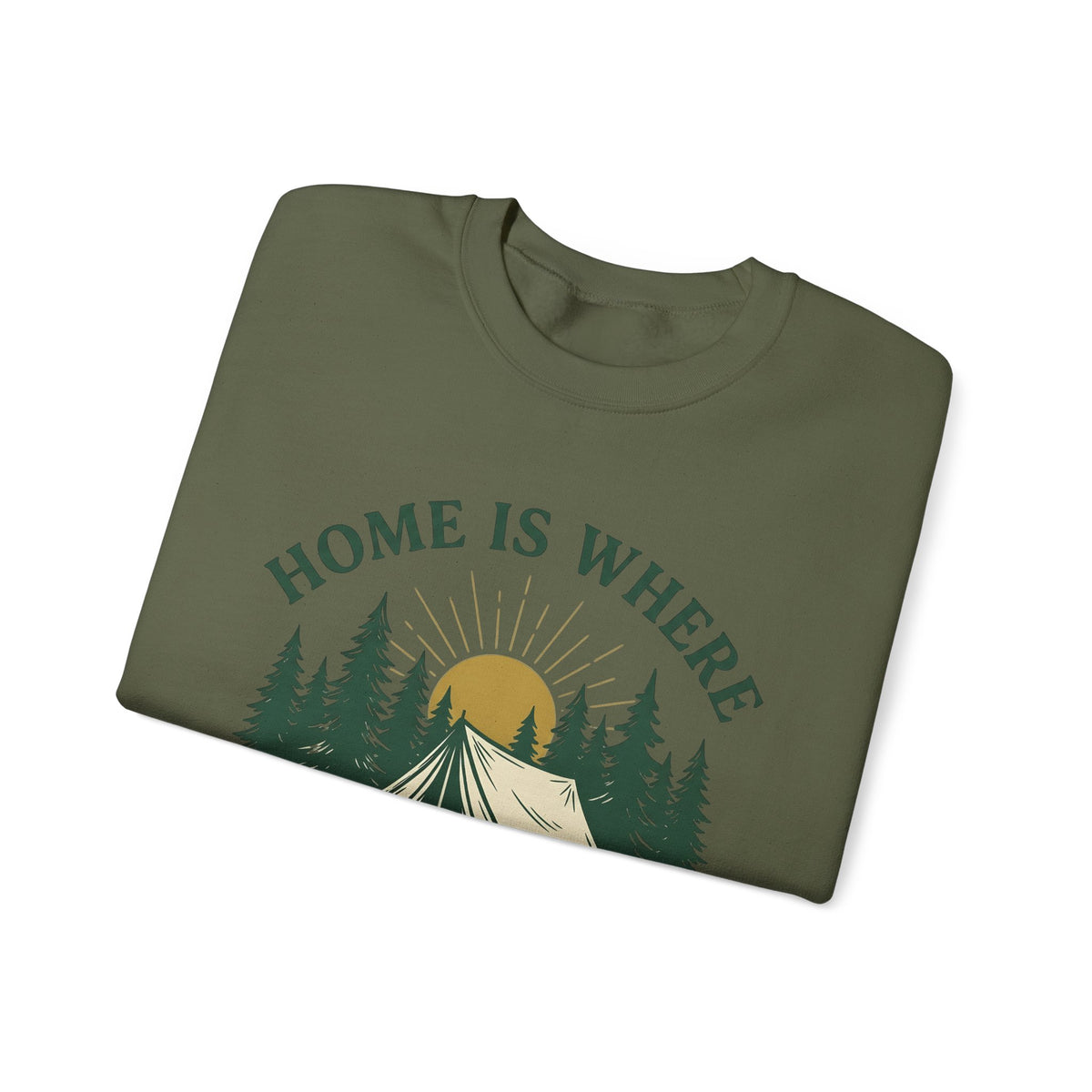 Outdoor Tent Sweatshirt Camping Adventure Gift Women Farmhouse Sweatshirt Canopy Sweatshirt Camper Enthusiast Rustic Sweatshirt Exploration Graphic Old School