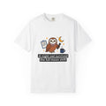 Owl Nurses Espresso Gift Comic Owl T-Shirt