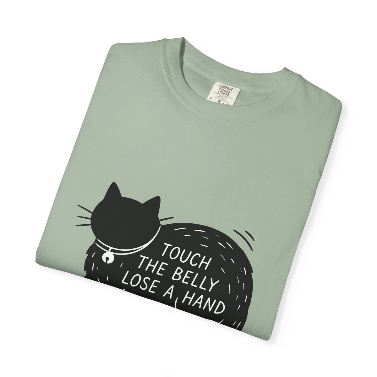 Black Feline T-Shirt Cat Fun Gift Women Flat T-Shirt Cat T-Shirt Cat Fan Minimalist T-Shirt Humorous Graphic Chic Pendant T-Shirt