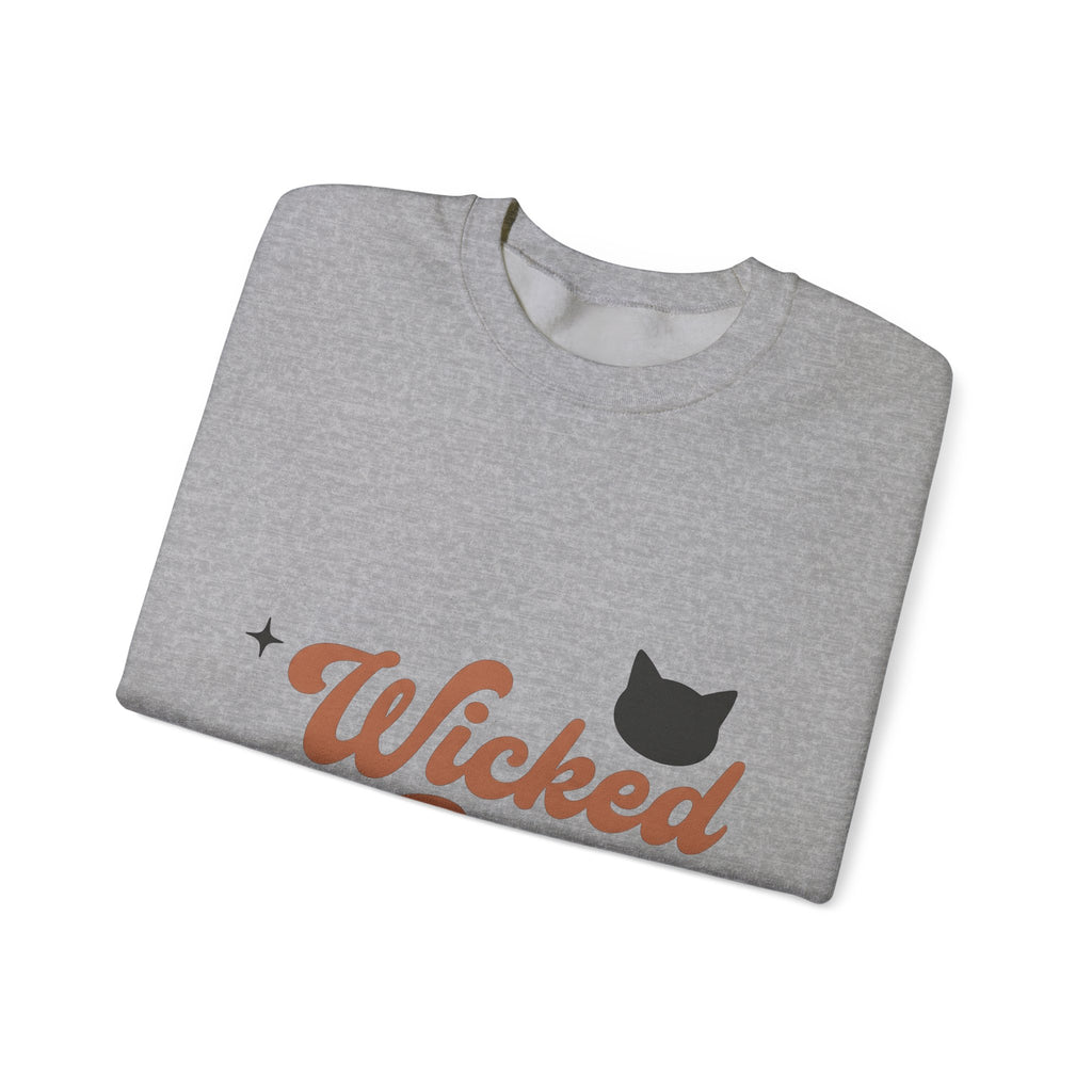 Feline Shape Sweatshirt Halloween Style Gift Women Classic Sweatshirt Cat Sweatshirt Horror Fan Retro Sweatshirt Fashion Graphic Simple Twinkles Sweatshirt