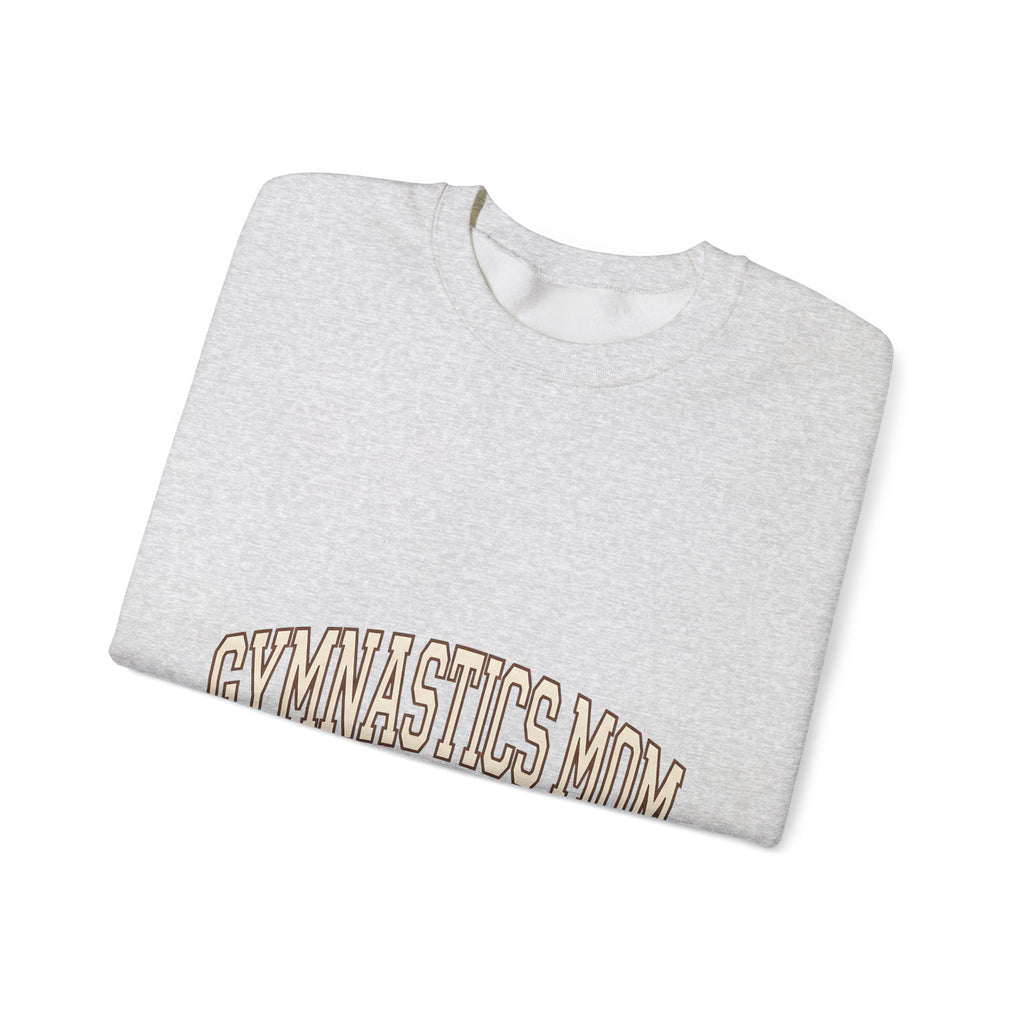 Varsity College Text Sweatshirt Moms Team Gift Women Sporty Sweatshirt College Lettering Sweatshirt Motherhood Fan Athletic Sweatshirt Squad Graphic Retro