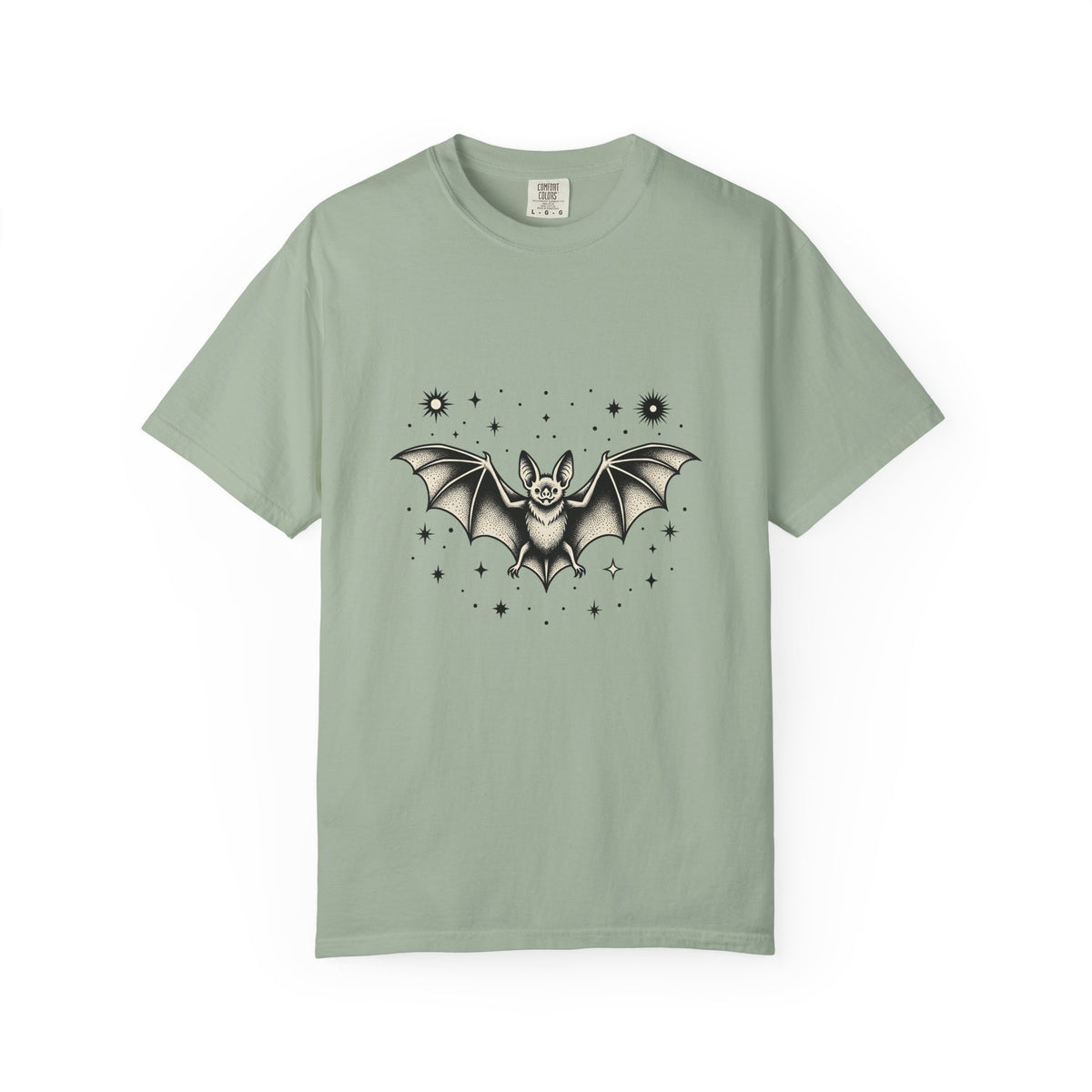 Bat Clipart T-Shirt Cottagecore Dark Art Gift Women Old School T-Shirt Flying Bat T-Shirt Cottage Fan Retro T-Shirt Gothic Graphic Doodle Twinkle