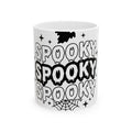 Spirit Design Mug Halloween Thriller Gift Women Modern Mug Spirituality Mug Horror Fan Abstract Mug Suspense Graphic Vintage Web
