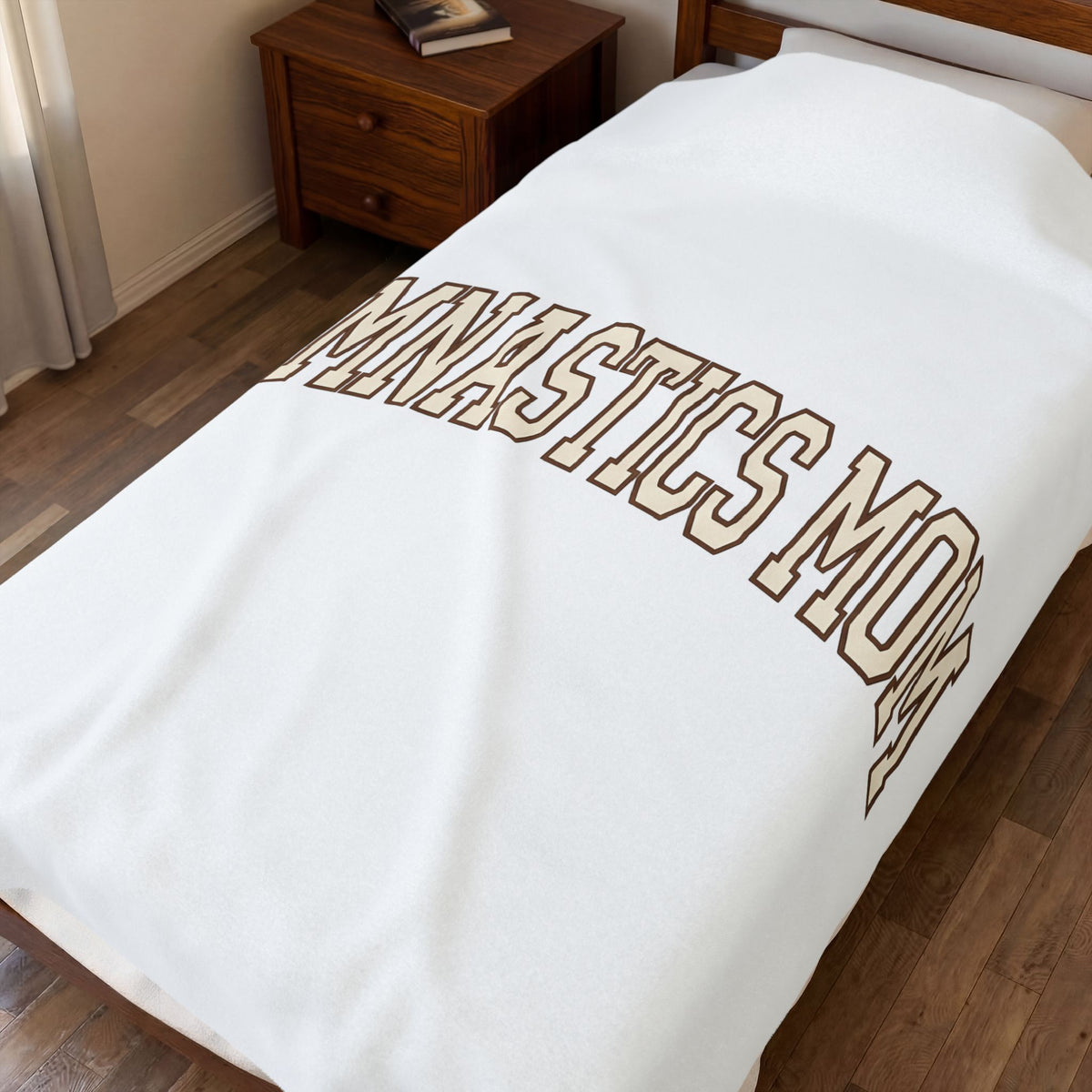 Varsity College Text Blanket Moms Team Gift Women Sporty Blanket College Lettering Blanket Motherhood Fan Athletic Blanket Squad Graphic Retro