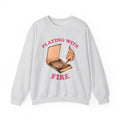 Matchbox Blaze Sweatshirt Cowgirl Country Gift Women Distressed Sweatshirt Lighter Sweatshirt Rodeo Fan Vintage Sweatshirt Rural Graphic Sketch Spark Sweatshirt