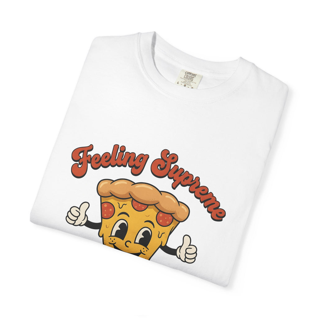 Pizza Cartoon T-Shirt Pizza Food Gift Women Cute T-Shirt Pizza T-Shirt Pizza Fan Kawaii T-Shirt Cuisine Graphic Retro Stars T-Shirt