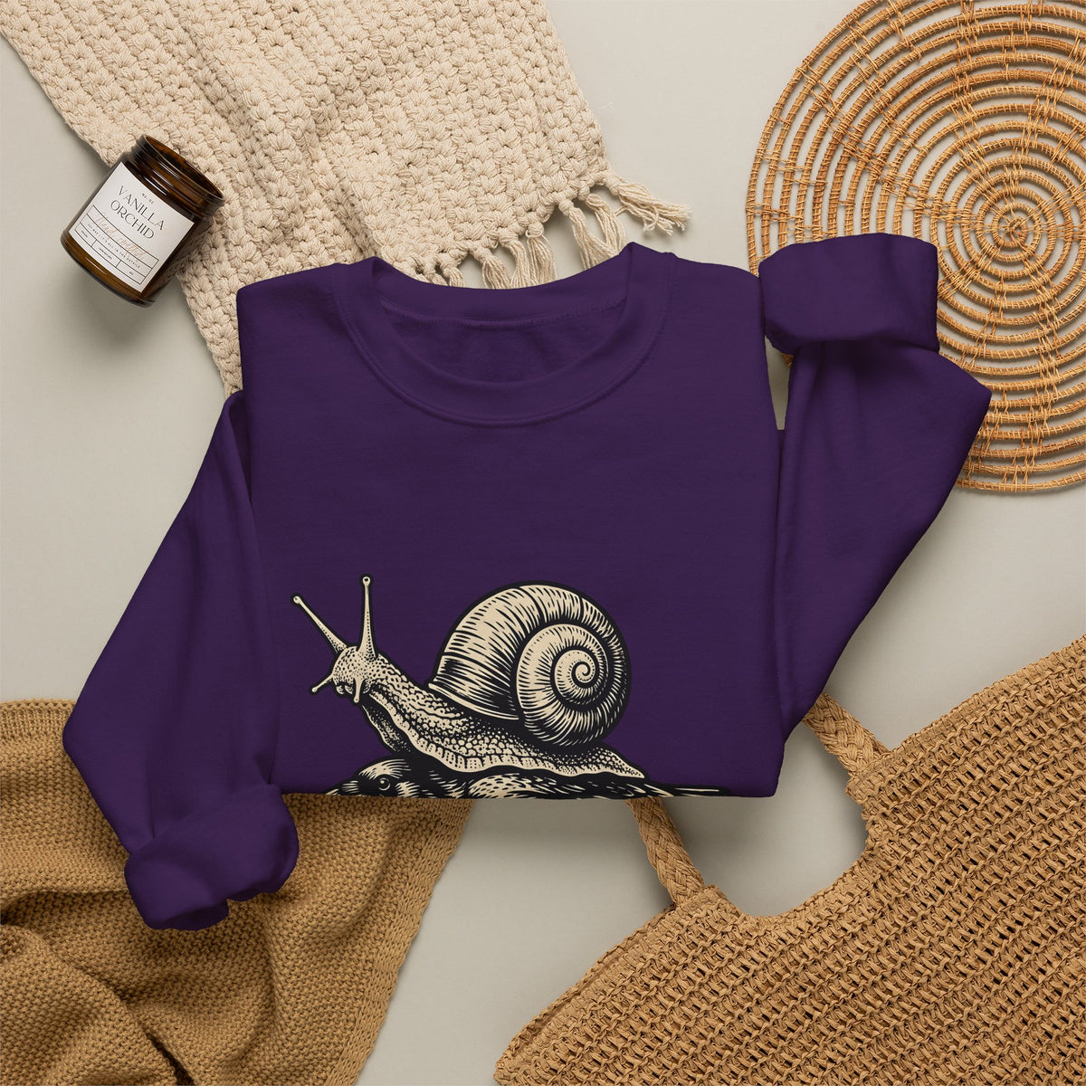 Slug Raven Sweatshirt Funny Wildlife Gift Women Classic Sweatshirt Raven Sweatshirt Humor Fan Vintage Sweatshirt Animal Graphic Doodle Wings Sweatshirt