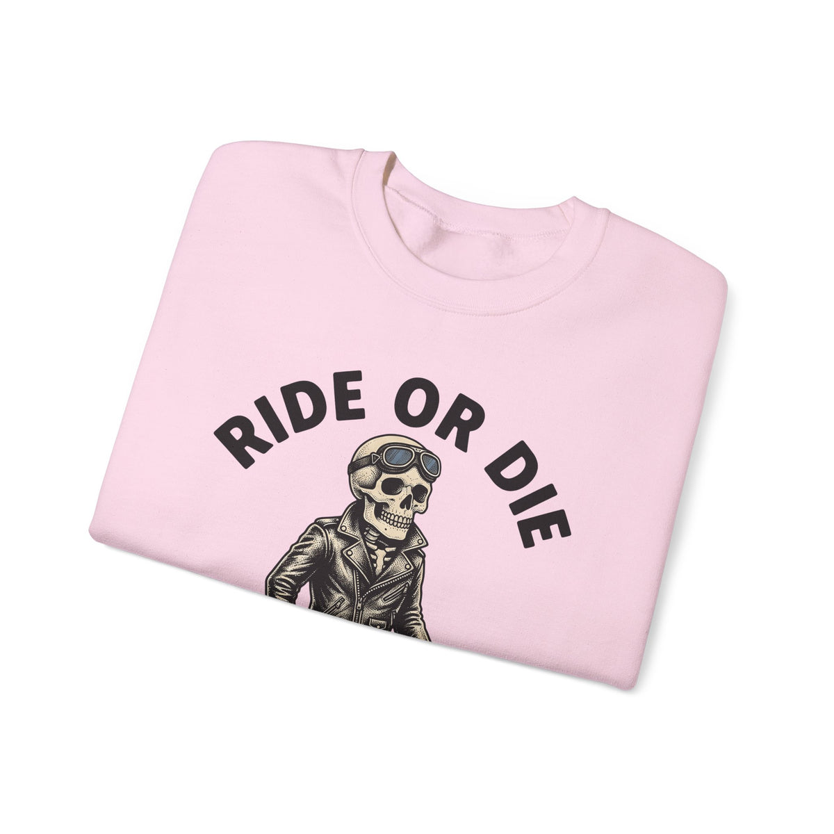 Bony Biker Sweatshirt Halloween Chopper Gift Women Old School Sweatshirt Biker Sweatshirt Horror Fan Retro Sweatshirt Motorcycle Graphic Grunge Shades Sweatshirt