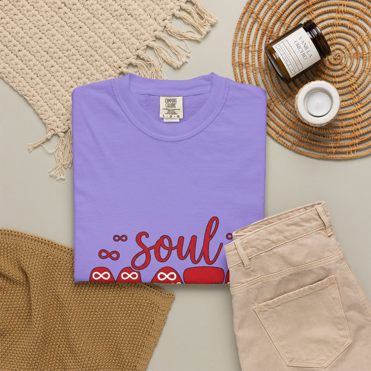 Soulmate Phrase T-Shirt St. Valentine's Day Pairs Gift Women Cute T-Shirt Soulmate T-Shirt Valentine Fan Adorable T-Shirt Couples Graphic Clean