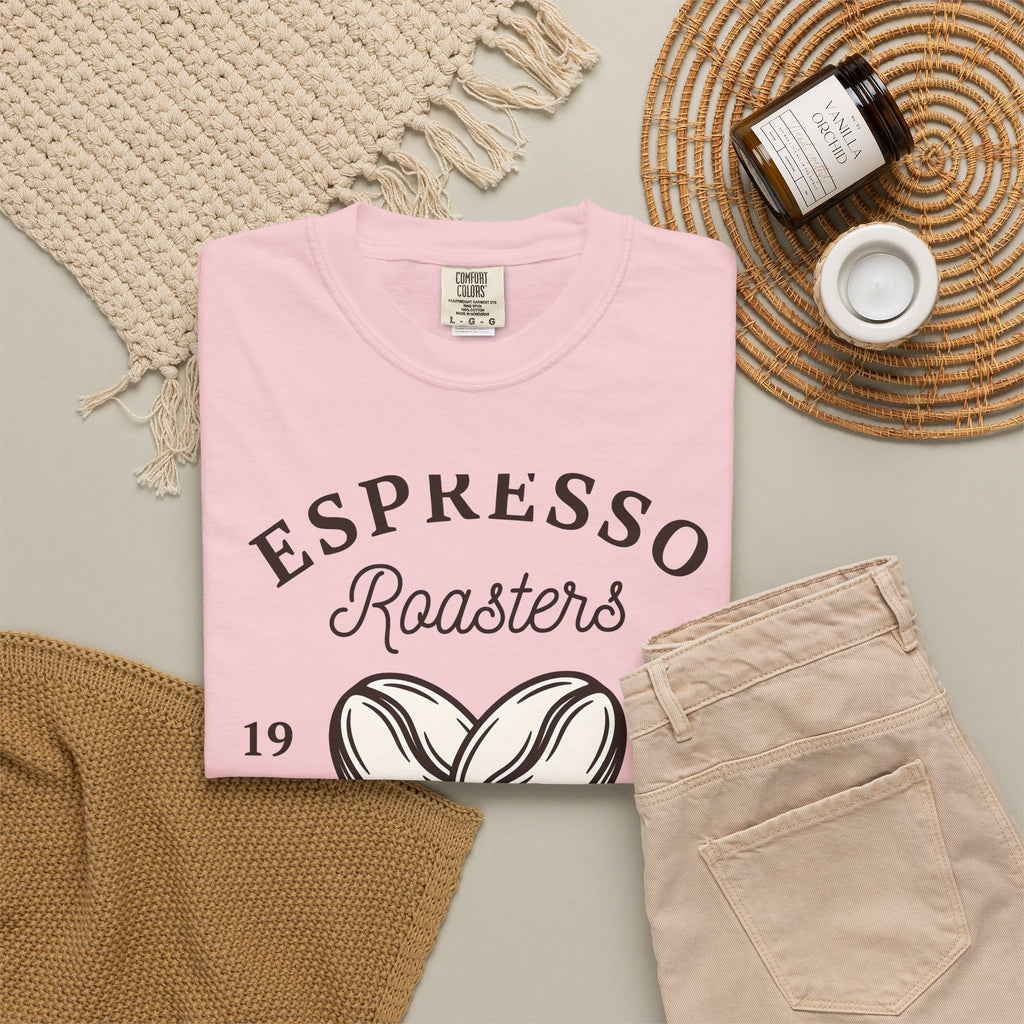 Java Beans T-Shirt Coffee Culinary Gift Women Antique T-Shirt Coffee Bean T-Shirt Coffee Fan Gourmet Design Baking Graphic Line Art Shoot T-Shirt
