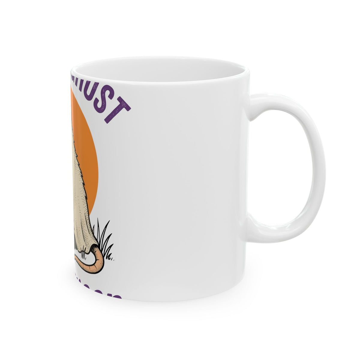 Possum Phantom Mug Halloween Creatures Gift Women Classic Mug Opossum Mug Spooky Fan Vintage Mug Monster