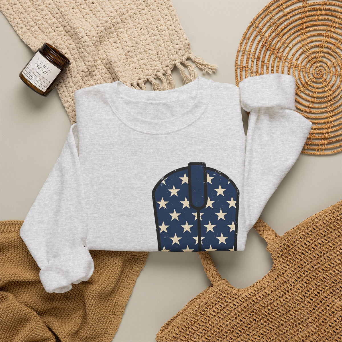 Leather Boot Sweatshirt America Rodeo Gift Women Heritage Sweatshirt Boot Sweatshirt American Fan Boots Sweatshirt Rodeo Graphic Antique Star Symbols Sweatshirt