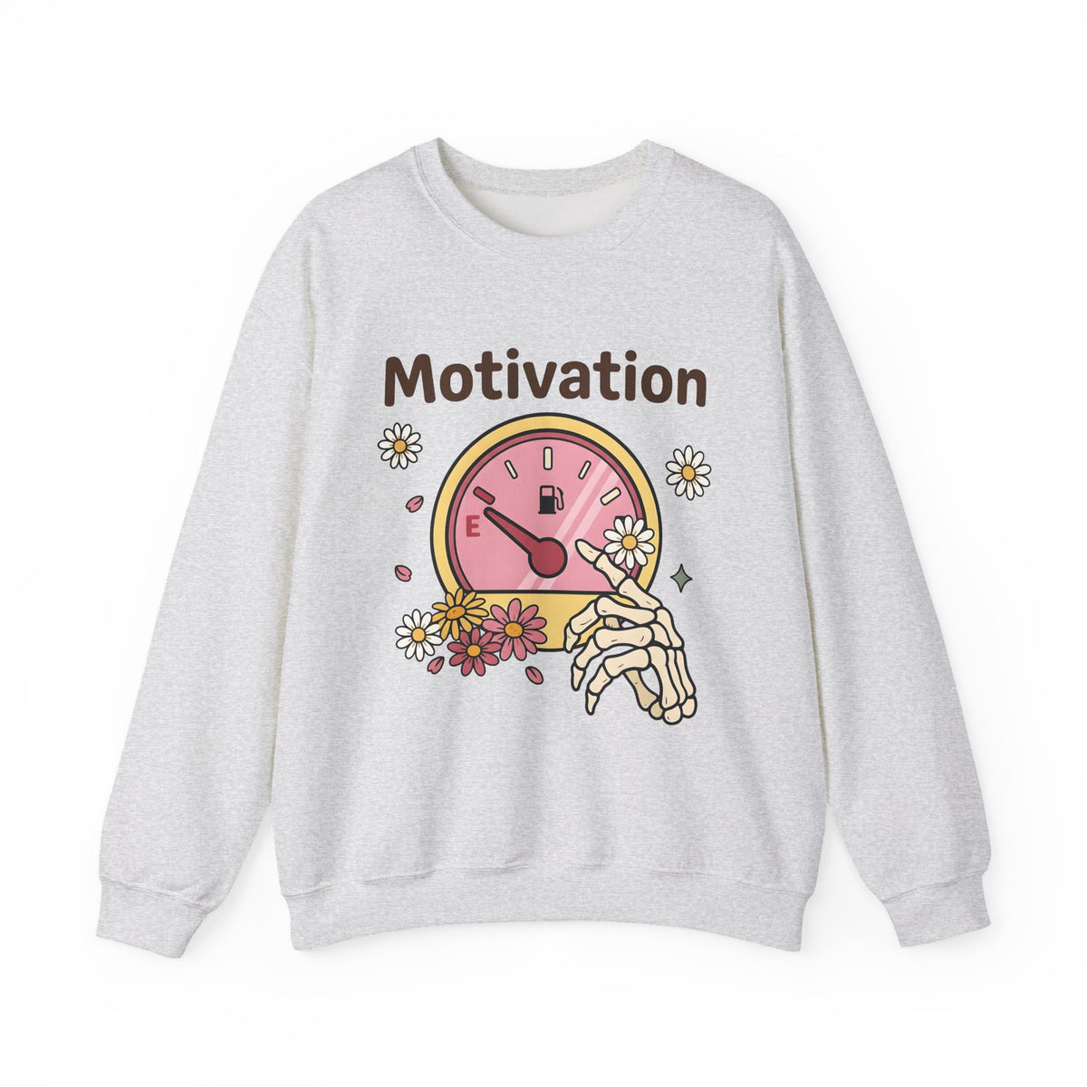 Skull Hand Gas Meter Sweatshirt Sports & Activities Jokes Gift Women Comic Sweatshirt Gas Meter Sweatshirt Athlete Fan Cartoon Sweatshirt Humor Graphic Vintage