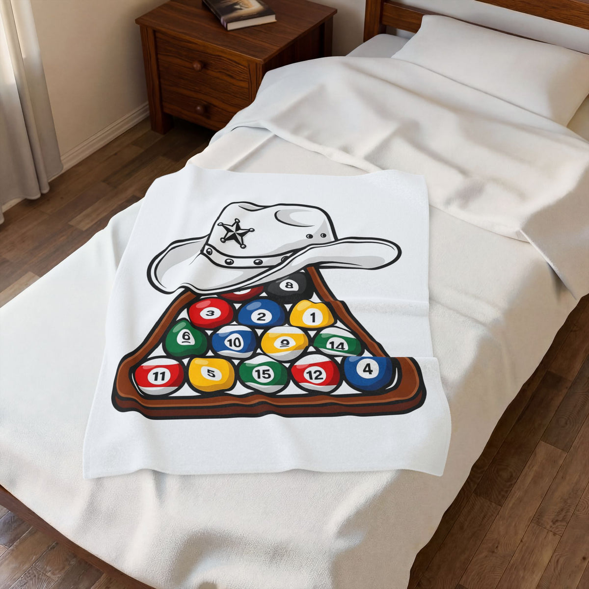Cowboy Headwear Blanket Cowgirl Western Wear Gift Women Graphic Blanket Cowboy Hat Blanket Rodeo Fan Illustrated Blanket Country Design Old School