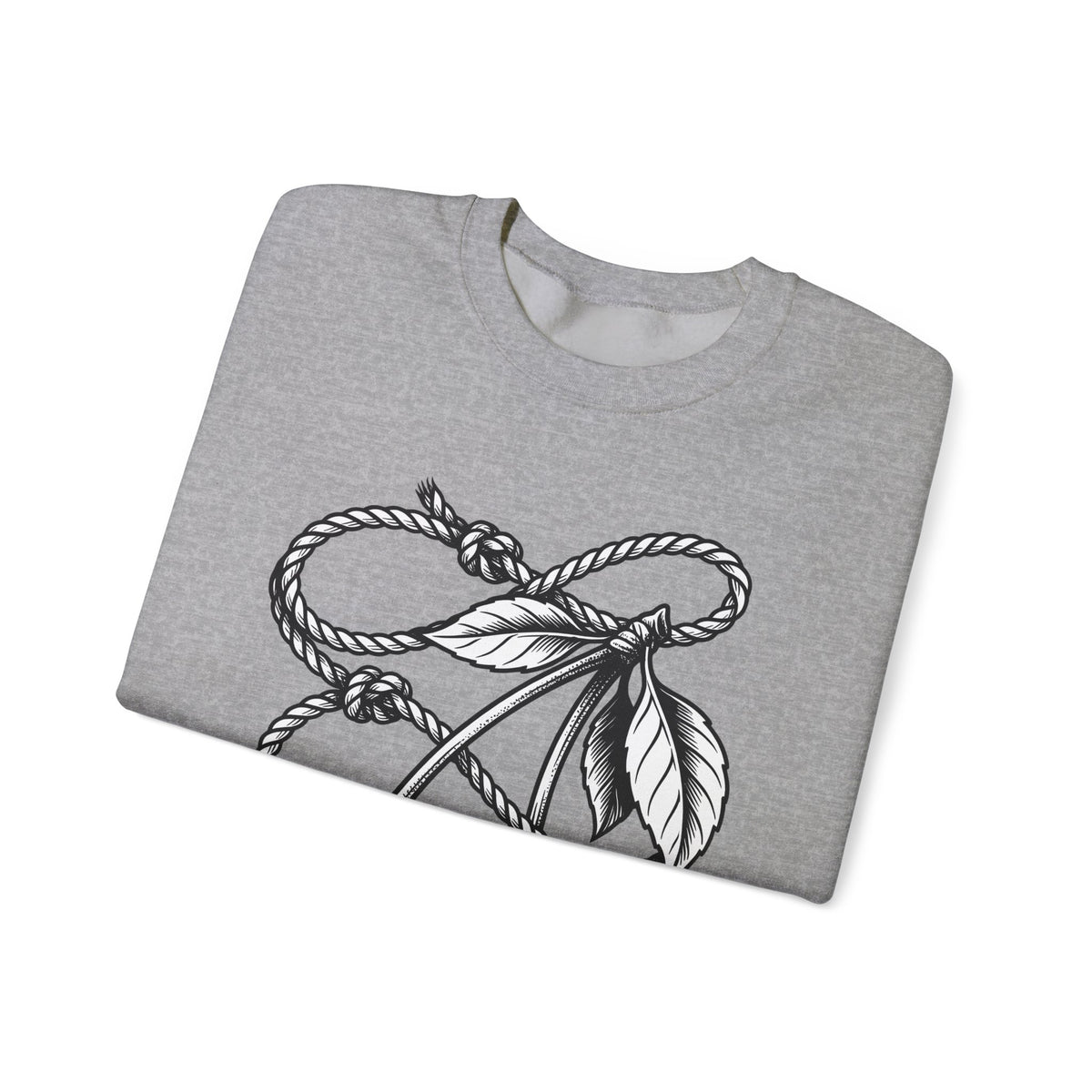 Cherry Vine Sweatshirt Cowgirl Ranch Gift Women Retro Sweatshirt Grapevine Sweatshirt Rodeo Fan Vintage Sweatshirt Farmhouse Graphic Sketch Foliage Sweatshirt