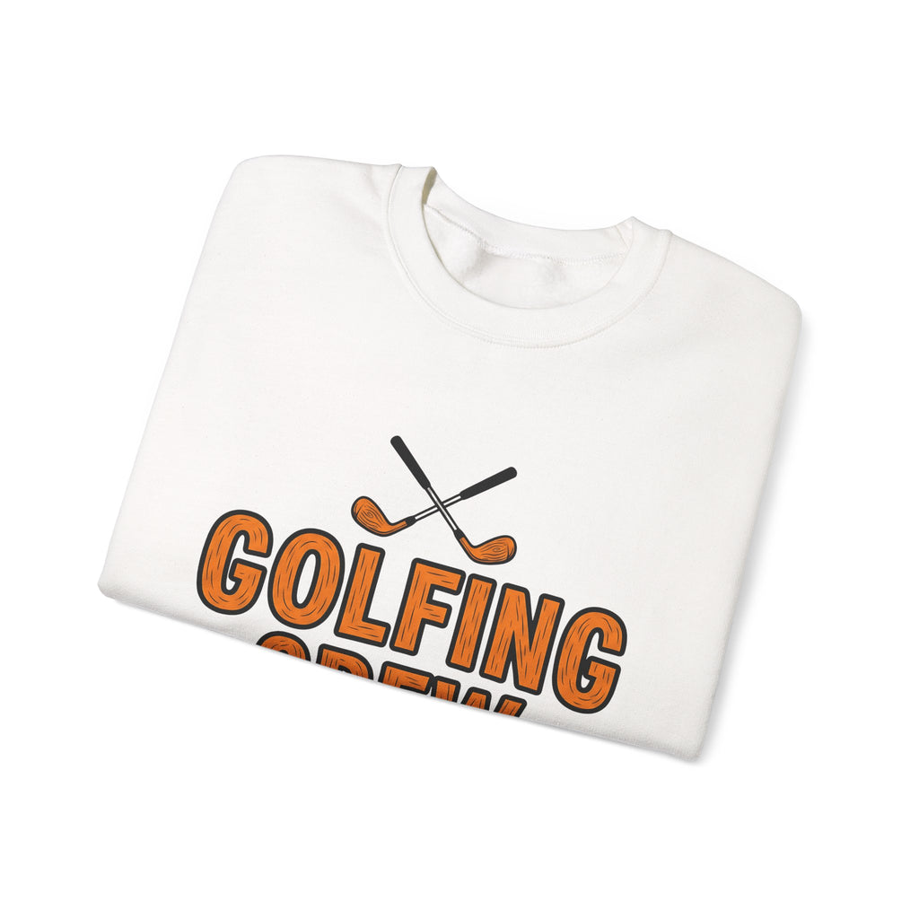 Golf Stick Sweatshirt Golf Squad Gift Women Graphic Sweatshirt Golf Club Sweatshirt Golfer Fan Illustrated Sweatshirt Team Graphic Hand Drawn Golf Orb Sweatshirt