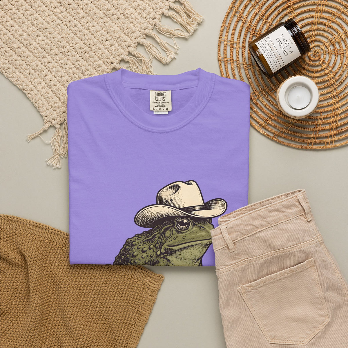 Rodeo Frog T-Shirt Cowgirl Ranch Gift Women Classic T-Shirt Toad T-Shirt Cowgirl Fan Vintage T-Shirt Farm Graphic Line Art Metal Horseshoe T-Shirt
