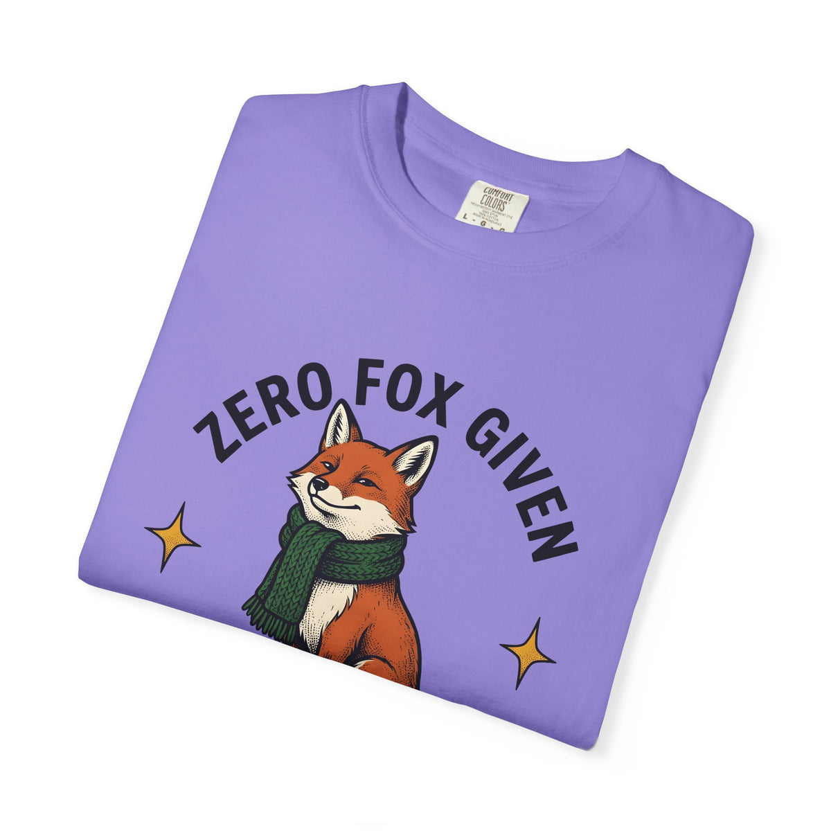 Fox Holiday Wildlife Gift Retro Fox Christmas Fan Vintage Animal Sketch Neck Wrap T-Shirt