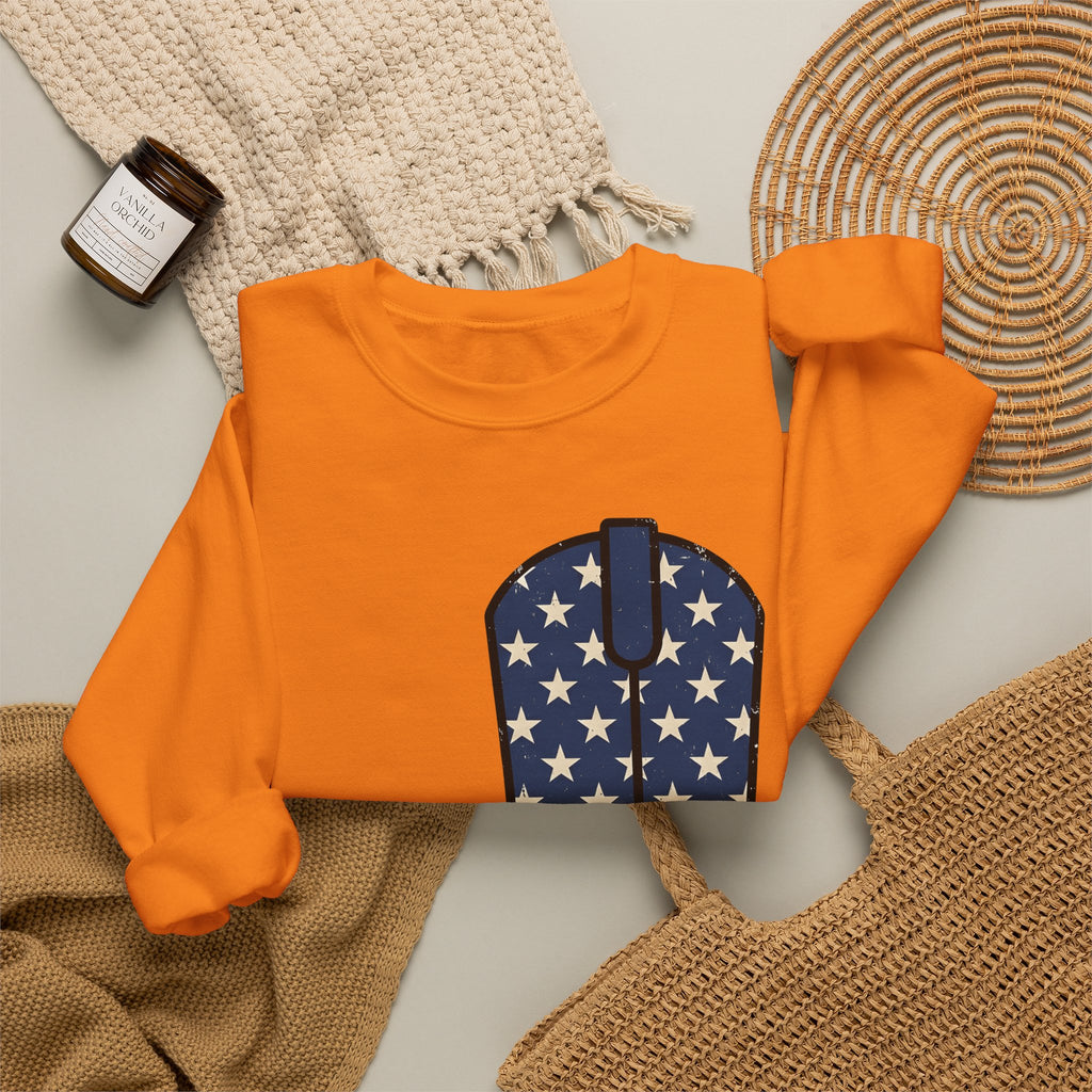 Leather Boot Sweatshirt America Rodeo Gift Women Heritage Sweatshirt Boot Sweatshirt American Fan Boots Sweatshirt Rodeo Graphic Antique Star Symbols Sweatshirt