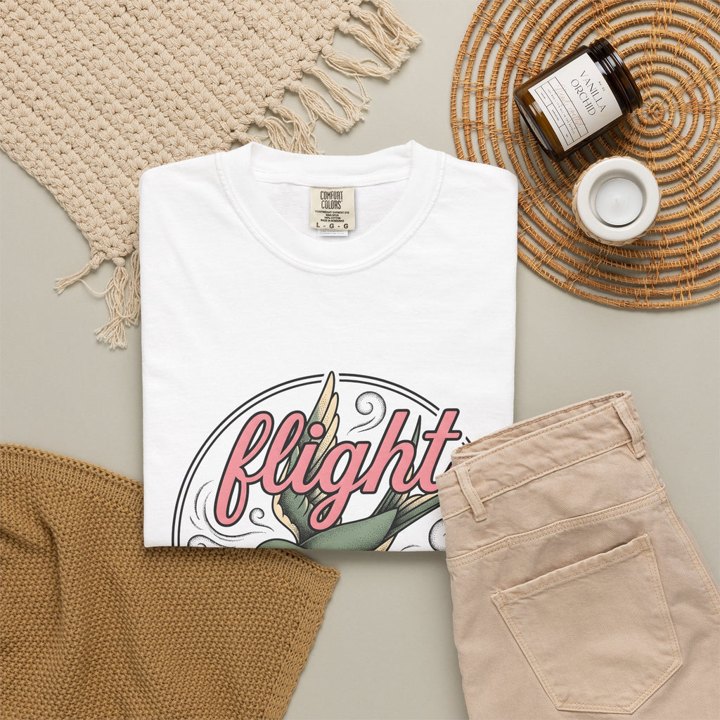 Cute Bird Confection T-Shirt Desserts Sweets Gift Women Old School T-Shirt Pastry T-Shirt Treat Fan Vintage T-Shirt Candy Graphic Line Art Twists