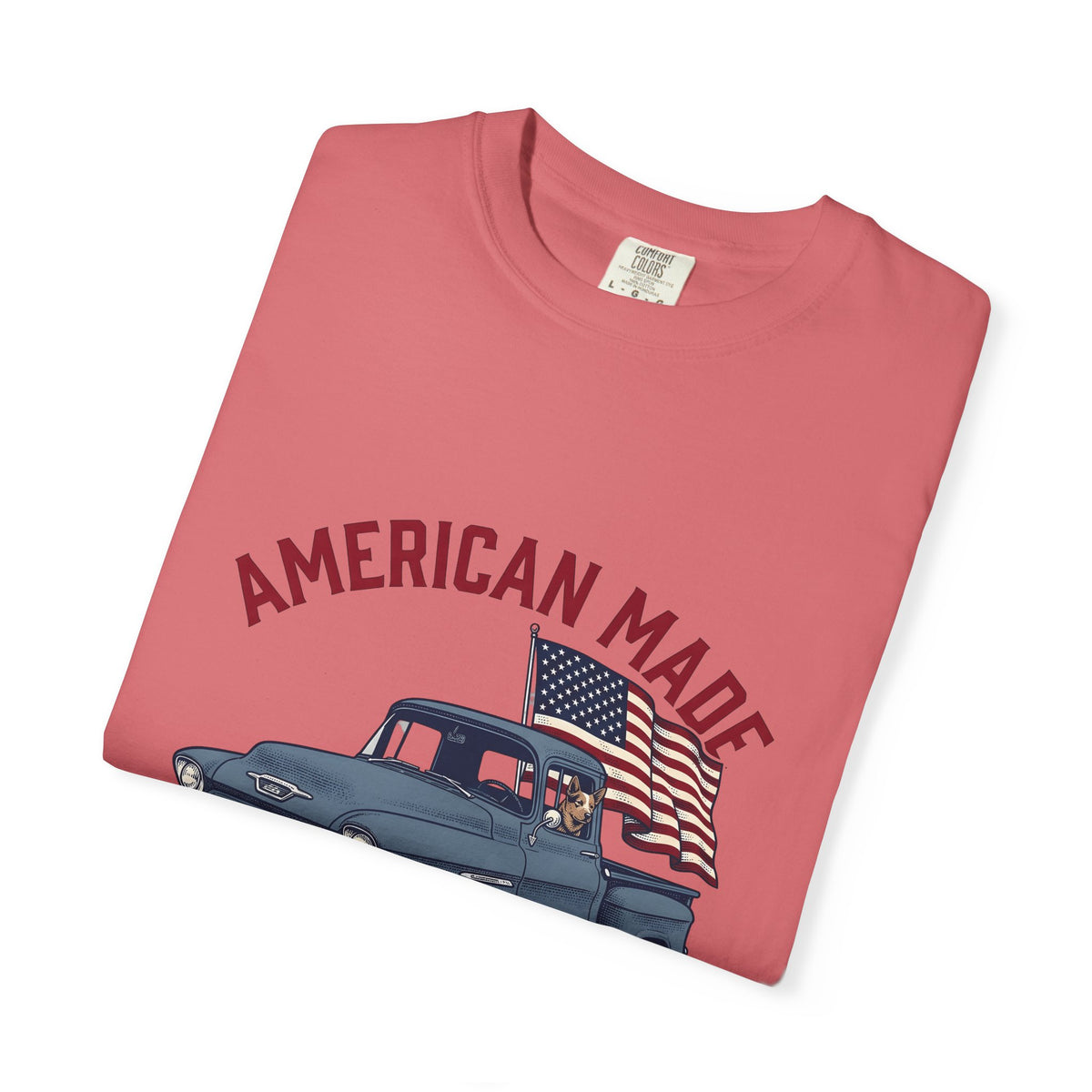 Classic Truck America 4Th Of July Independence Gift Vintage Lorry Patriot Enthusiast Retro Liberty T-Shirt