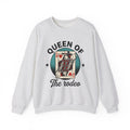 Poker Cowgirl Sweatshirt Cowgirl Rodeo Gift Women Vintage Sweatshirt Gambler Sweatshirt Cowgirl Fan Distressed Graphic Sweatshirt Retro Pistol Sweatshirt