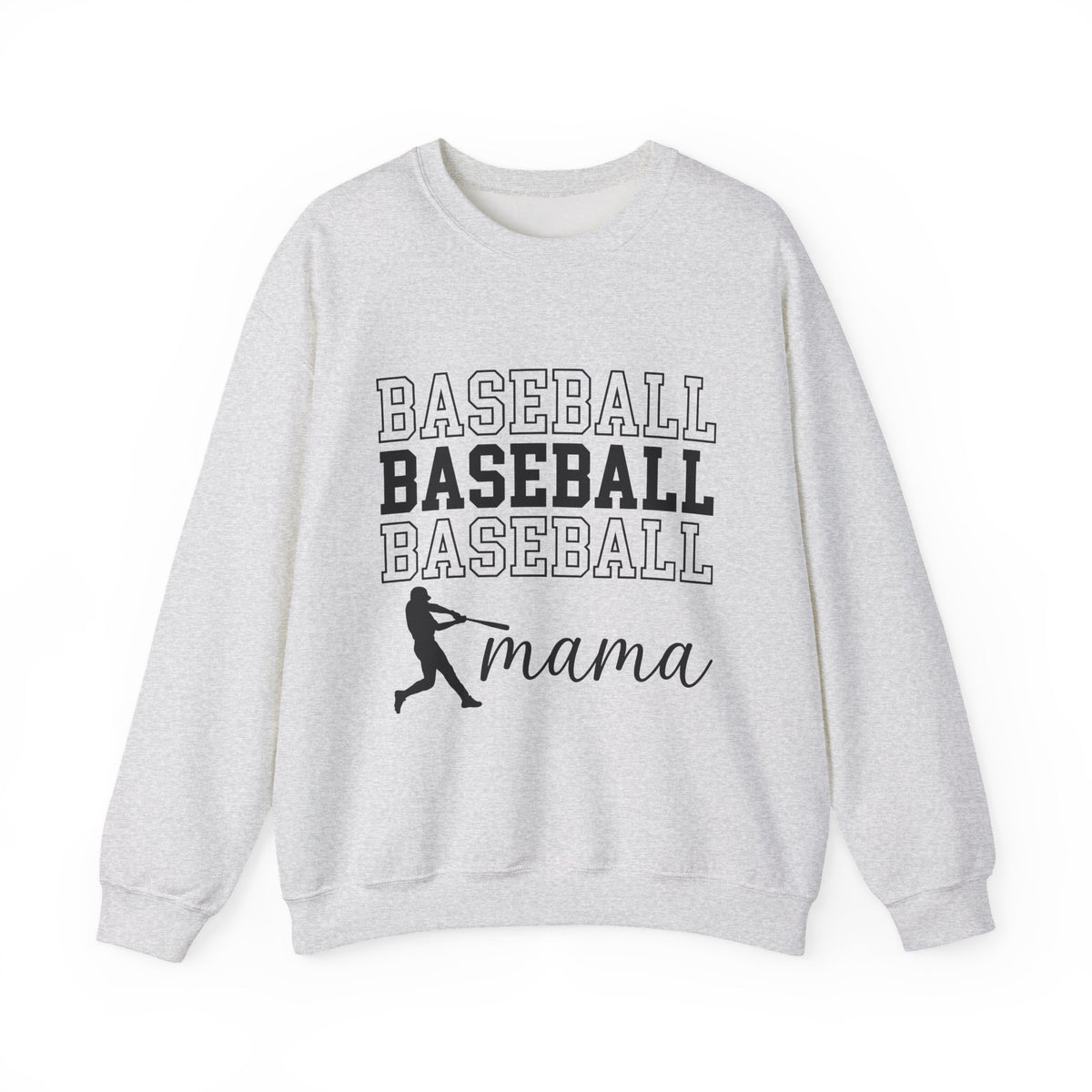 Baseball Ballplayer Sweatshirt Baseball Mom Recreation Gift Women Energetic Sweatshirt Baseball Player Sweatshirt Baseball Mom Fan Vibrant Sweatshirt Leisure