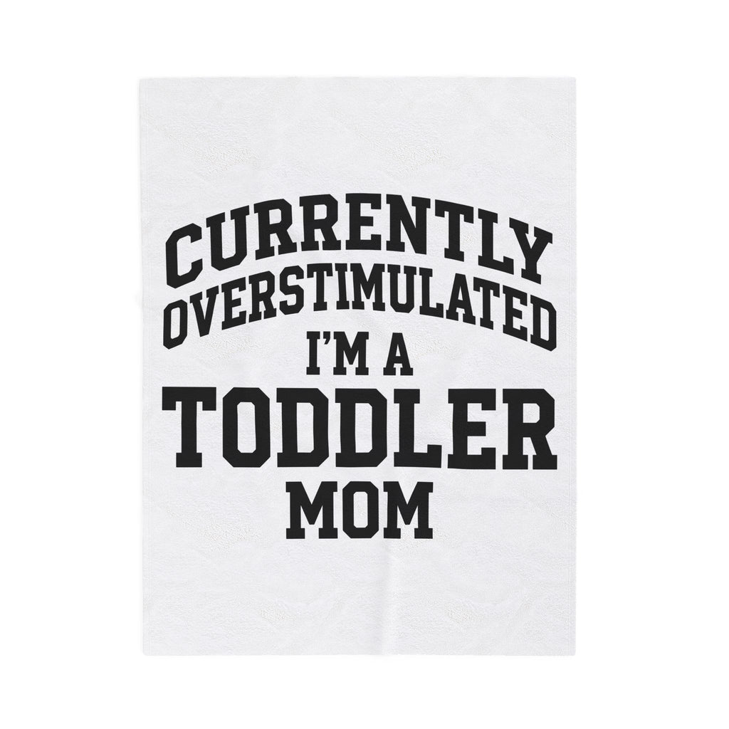 Bold Lettering Design Blanket Moms Family Gift Women Varsity Font Blanket Typography Blanket Motherhood Fan Lettering Blanket Clan Graphic Simple