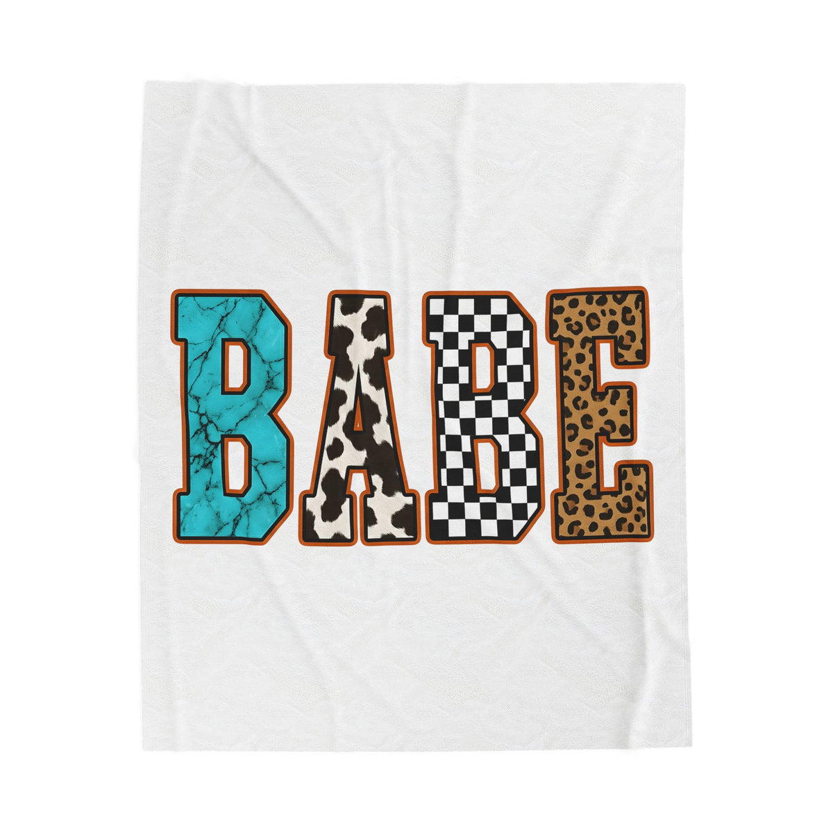 Animal Pattern Lettering Blanket Cowgirl Fashionable Gift Women Cowboy Blanket Typography Blanket Rodeo Fan Western Blanket Trendy Graphic Vintage