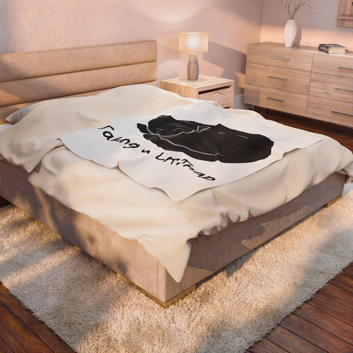 Dozing Feline Blanket Cat Creature Gift Women Geometric Blanket Cat Blanket Kitty Fan Abstract Blanket Beast Graphic Minimalist Claw Blanket