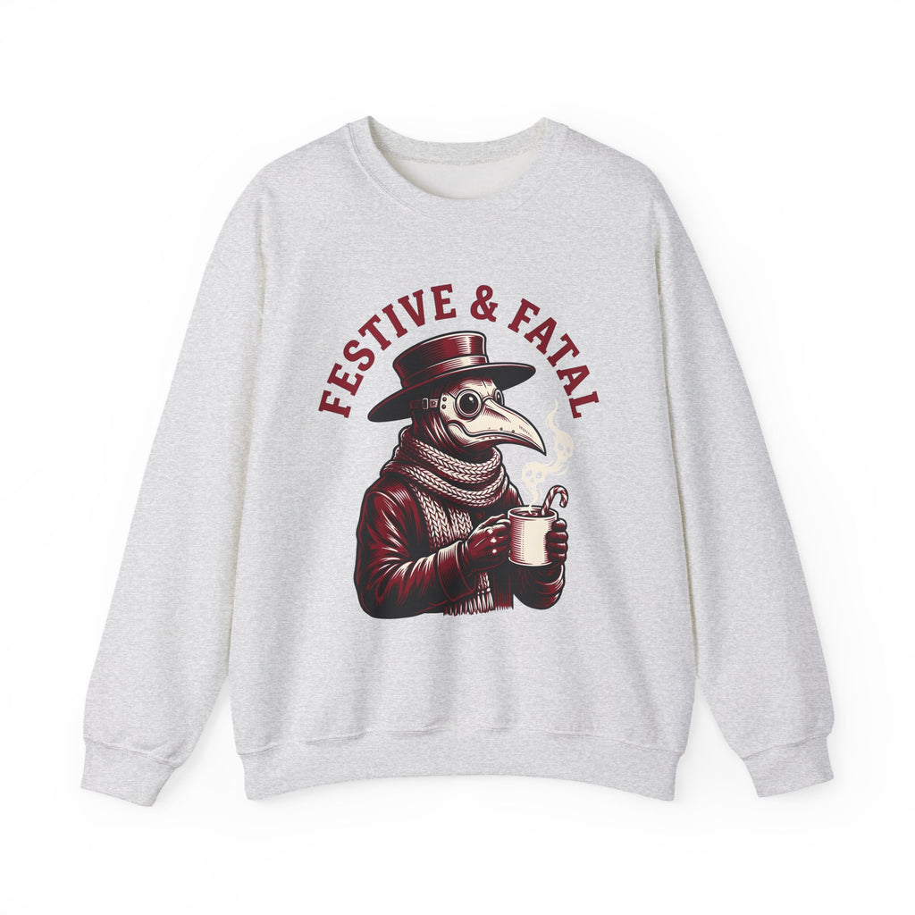 Plague Healer Sweatshirt Christmas Macabre Gift Women Mysterious Sweatshirt Doctor