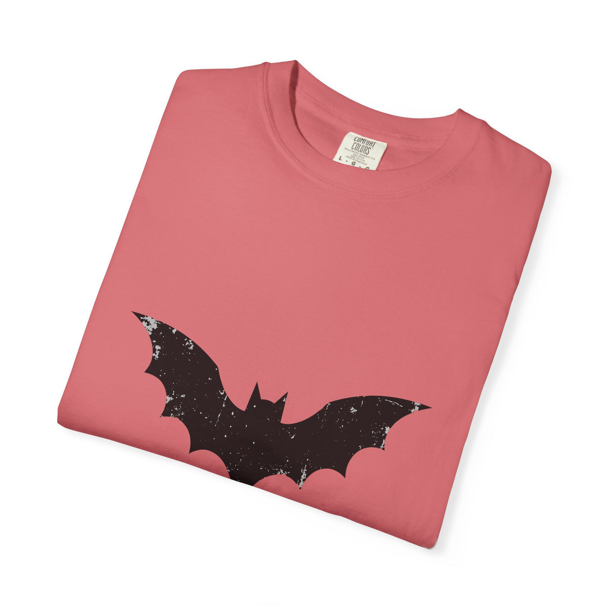 Bat Halloween Horror Gift Vintage Flying Creature Spooky Fan Dark Macabre Simple T-Shirt