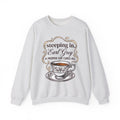 Tea Cup Sweatshirt Tea Plant Gift Women Classic Sweatshirt Teacup Sweatshirt Tea Fan Vintage Sweatshirt Floral Graphic Line Art Steam Sweatshirt
